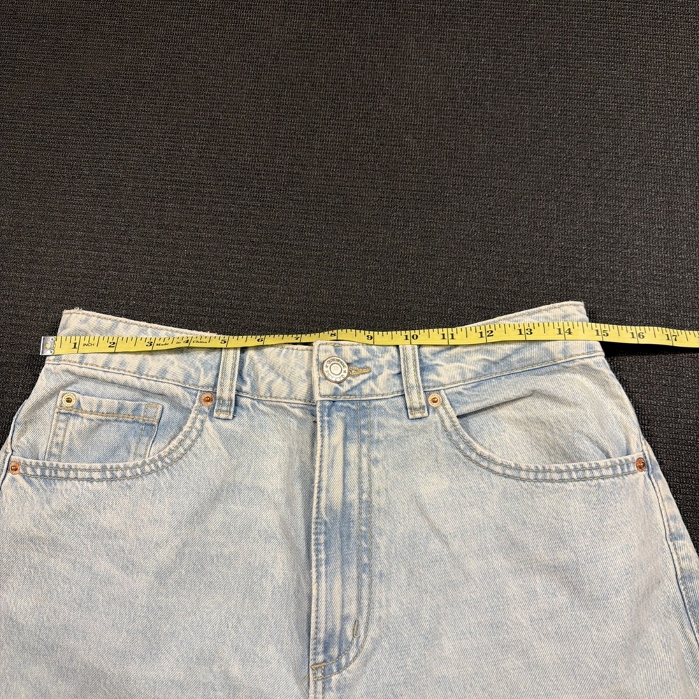 New Garage Denim urbain a Jambe Large street wide Leg Size 07/28 - Picture 2 of 6